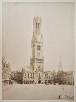 Item #011860 Albumen Print of the Belfry of Bruges