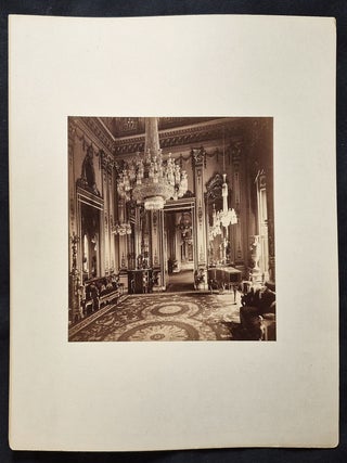 Albumen Print of Room in Hatfield House