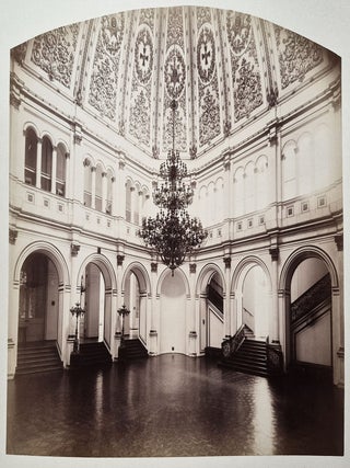 Item #011867 Albumen Print of an interior view of the Grand Kremlin Palace in Moscow