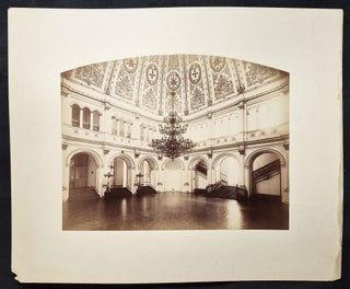Albumen Print of an interior view of the Grand Kremlin Palace in Moscow