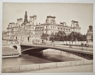 Item #011868 Albumen Print of the Hotel de Ville, the City Hall of Paris