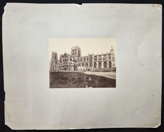 Albumen Print of the Exterior of York Minster