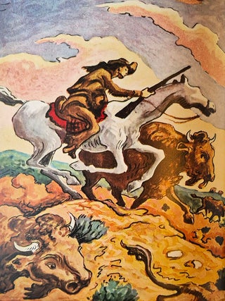 The Oregon Trail; Franics Parkman; Illustrated by Thomas Hart Benton