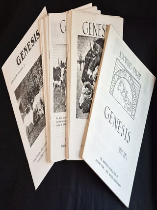 Item #011888 Genesis: The Quarterly Newsletter of Joywind Farm Rare Breeds Conservancy