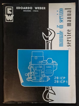 Item #011893 Edoardo Weber Manuale di Servizio = Service Manual