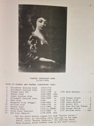 From Meetinghouse to Statehouse 1683-1783: The Journey of One Family from Spiritual to Temporal Power in Pennsylvania by Norma Adams Price; with Descendants of George Gray Speaker of the Pennsylvania Assembly by Mary Stanley Field Liddell