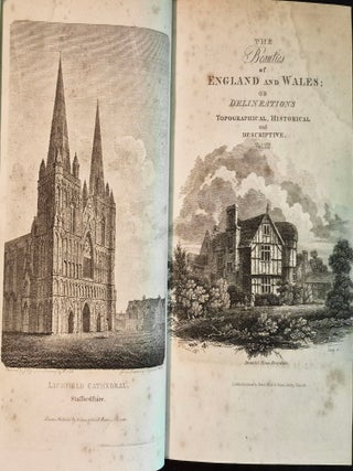 Item #011914 The Beauties of England and Wales: or, Original Delineations, Topographical,...