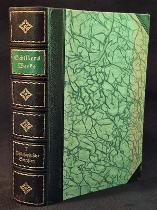 Item #011953 Schillers Werke; Im Verein mit Robert Petsch, Albert Leitzmann and Wolfgang...