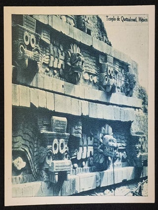 Item #011976 17 Postcards from Mexico around 1920 featuring Archaological and Religious Sites