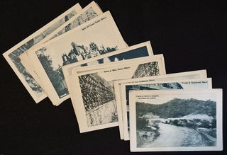 17 Postcards from Mexico around 1920 featuring Archaological and Religious Sites
