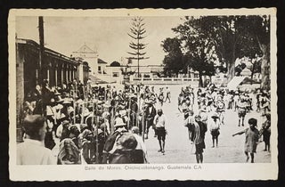 Item #011977 Real Photo Postcard: Baile de Moros, Chichicastenango, Guatemala
