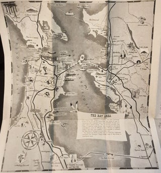 Welcome Map to San Francisco and Bay Area -- 1949 Volume 1 Number 2