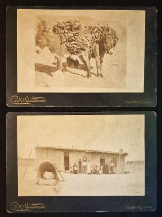 2 Photographs by Cook & Aultman, Trinidad, Colorado. Cook, Aultman.