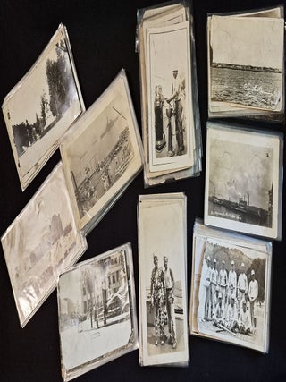 Item #012010 Photographs Documenting Life on the USS Trinity and USS Bridge 1911-1923. Plato...