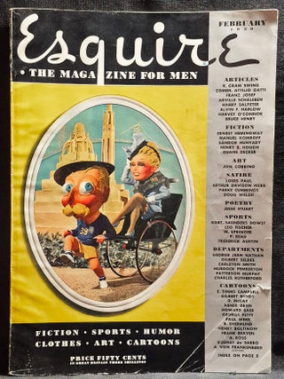 Item #012023 Esquire: The Magazine for Men -- February 1939. Ernest Hemingway