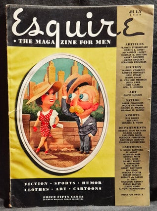 Item #012024 Esquire: The Magazine for Men -- July 1939. Irwin Shaw
