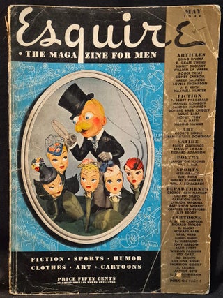 Item #012026 Esquire: The Magazine for Men -- May 1940. F. Scott Fitzgerald, Langston Hughes