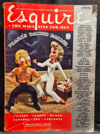 Item #012030 Esquire: The Magazine for Men -- April 1942. Donald Wandrei