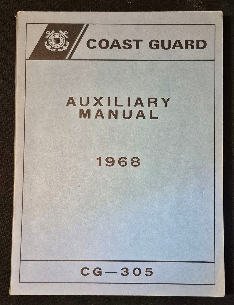 Item #012040 Coast Guard Auxiliary Manual 1968 CD-305