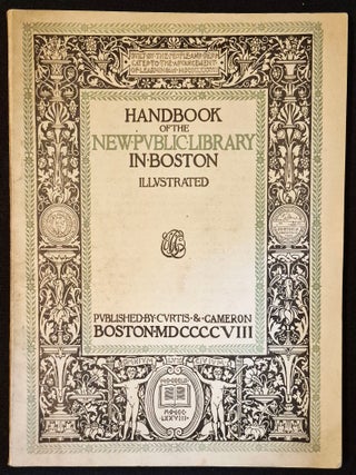 Item #012076 Handbook of the New Public Library in Boston