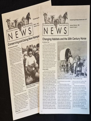 Item #012096 The American Livestock Breeds Conservancy News vol. 13, issues 1 & 2