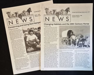Item #012096 The American Livestock Breeds Conservancy News vol. 13, issues 1 & 2