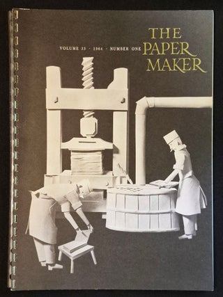 Item #012107 The Paper Maker -- vol. 33, no. 1. Marcus A. McCorison
